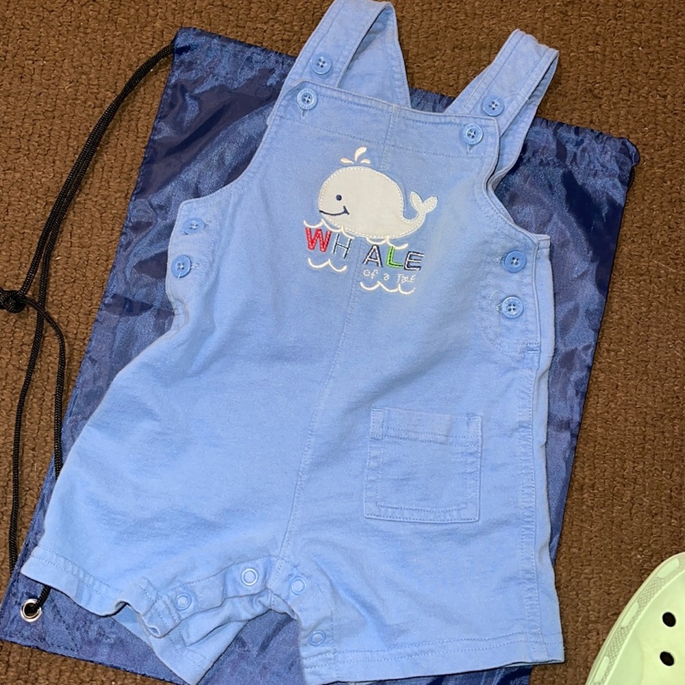 Baby boy size 12mo overalls